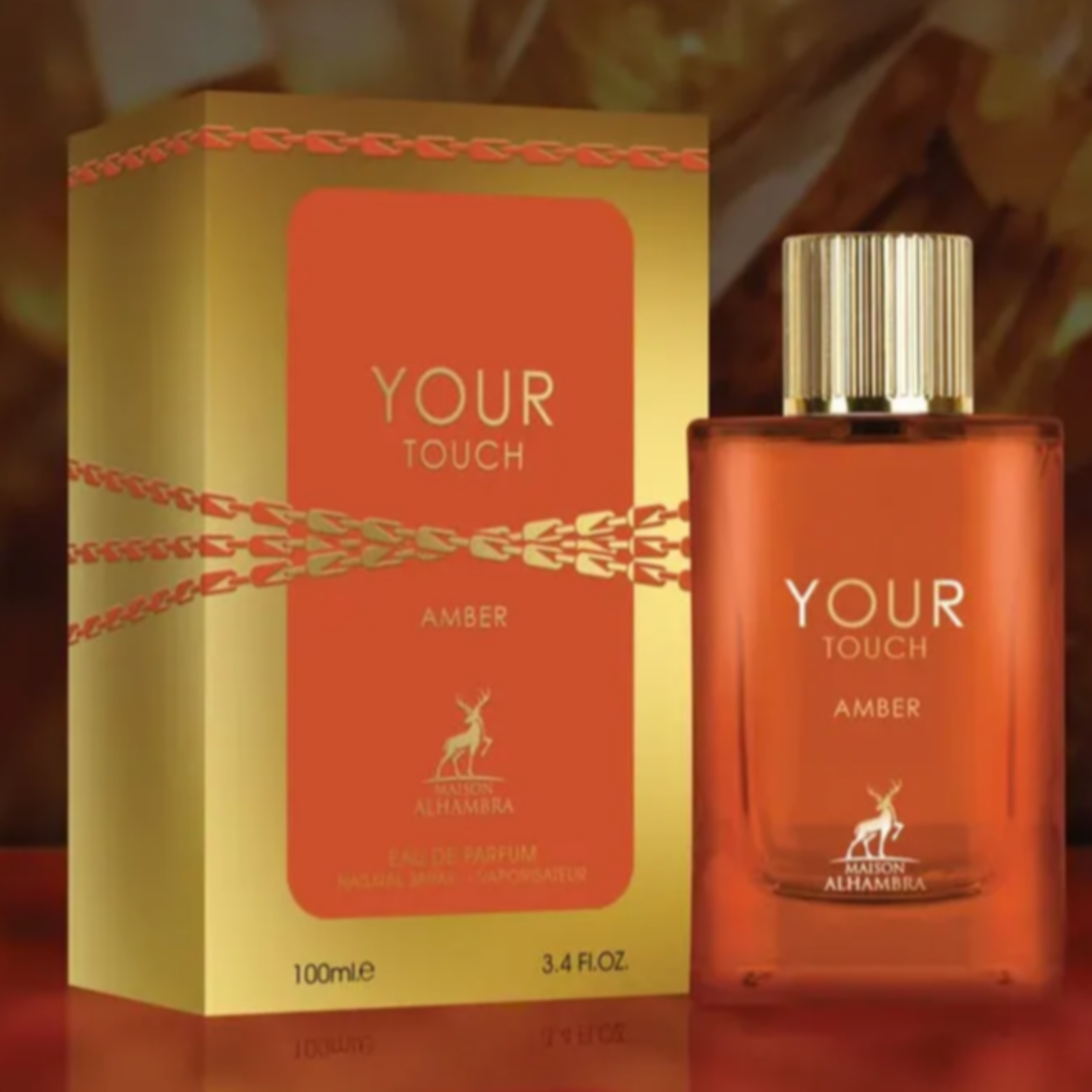 Your Touch Amber by Maison Alhambra: A Soft Oriental Amber Unisex EDP
