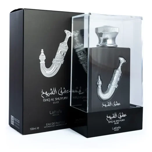 Ishq Al Shuyukh Silver by Lattafa Pride 100ml EDP