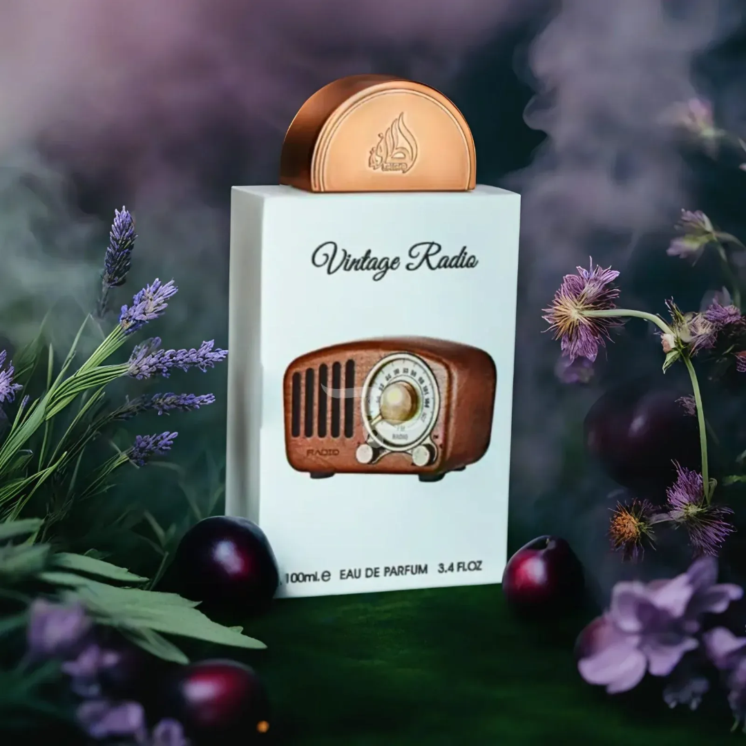 Lattafa Pride's Vintage Radio: A Fresh Unisex EDP with Citrus and Smooth Woods