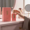 9 AM Pour Femme Afnan perfume feminine vanity malaysia, romantic gift for girlfriend, pink soft lighting