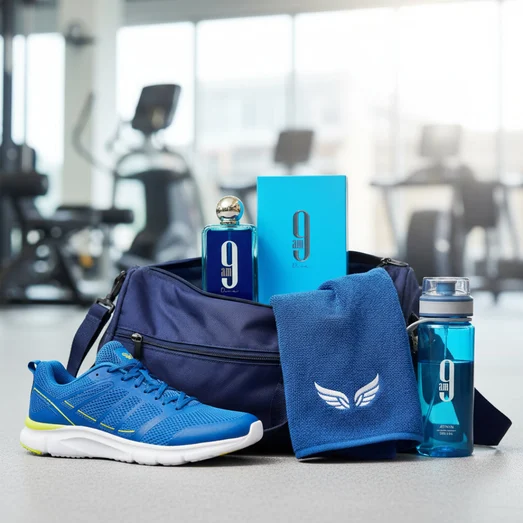 9AM Dive in men's gym bag Malaysia sporty style