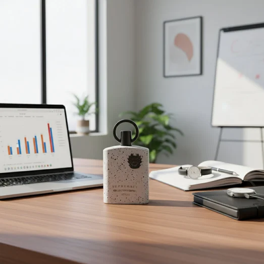 Supremacy Collector’s Edition on men's office desk Malaysia