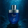 Box and Bottle of Rare Reef Afnan fragrance men's blue aquatic vibe sporty Malaysia