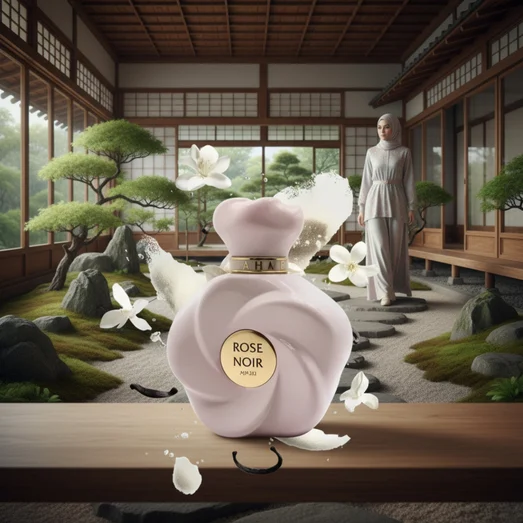 Rose Noir at AEON Shah Alam Japanese garden hijabi