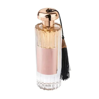 bottle of Najdia Gold Lattafa unisex fragrance scent spicy aromatic popular choice in