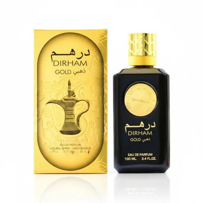 Dirham Gold by Ard Al Zaafaran 100 ml EDP lelaki Malaysia – haruman fresh citrus woody & tahan lama