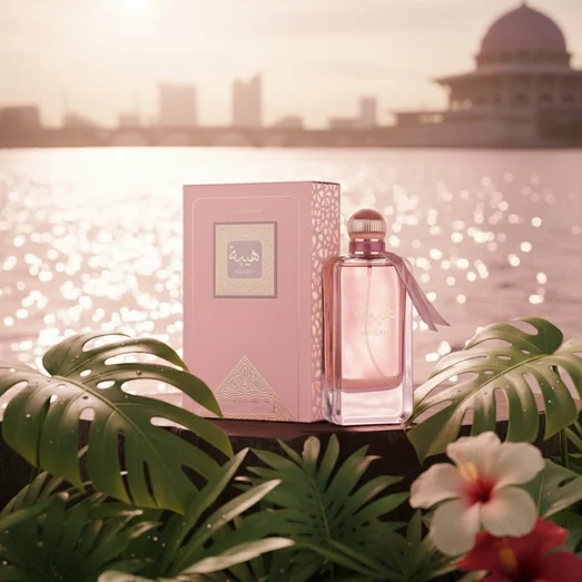 Heibah at Marina Putrajaya, surface air sparkling pink