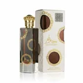 Oud Fazza perfume bottle and packaging on a white background