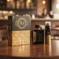 Oud 24 Hours at cafe with warna hangat coklat – vibe elegant