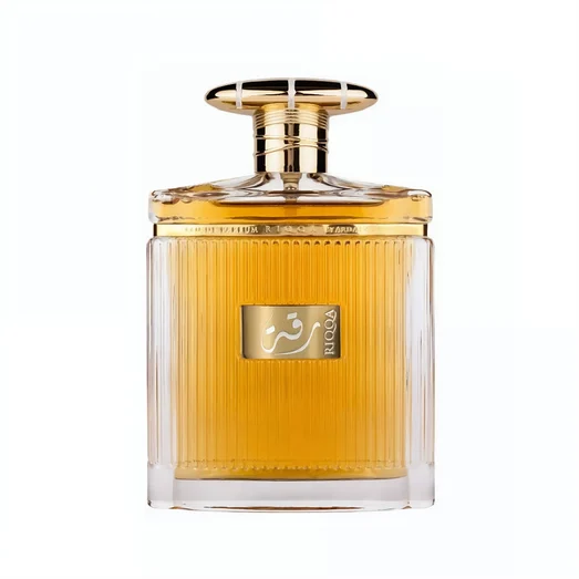 Bottle Riqqa Zaafaran fragrance men's scent of warm spicy Arabic choice