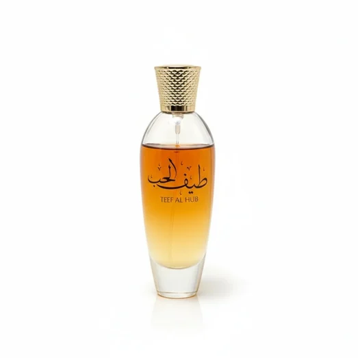 Bottle Teef Al Hub Ard Al Zaafaran fragrance unisex scent of flowers sweet soft popular choice in