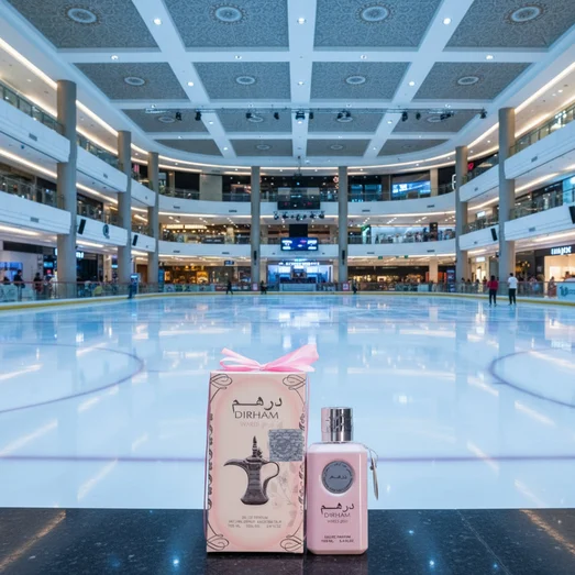 Dirham Wardi at Sunway Pyramid ice rink