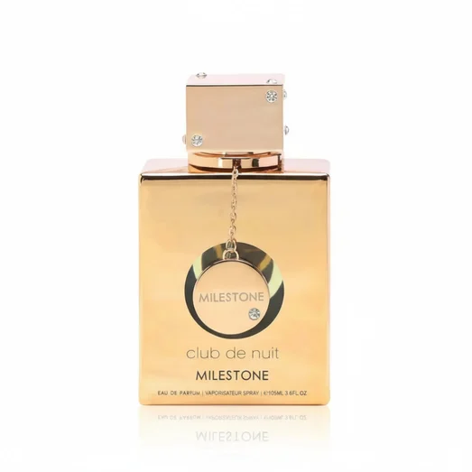 Armaf Club De Nuit Milestone bottle with citrus, marine fragrance notes