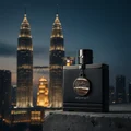 Dubai Nights Midnight by Armaf outdoors near KLCC in the evening