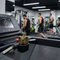 Armaf Club De Nuit Milestone by treadmill at gym
