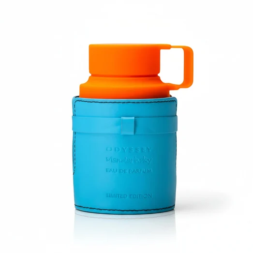 Odyssey Mandarin Sky by Armaf bottle with spicy, citrus, mandarin fragrance notes