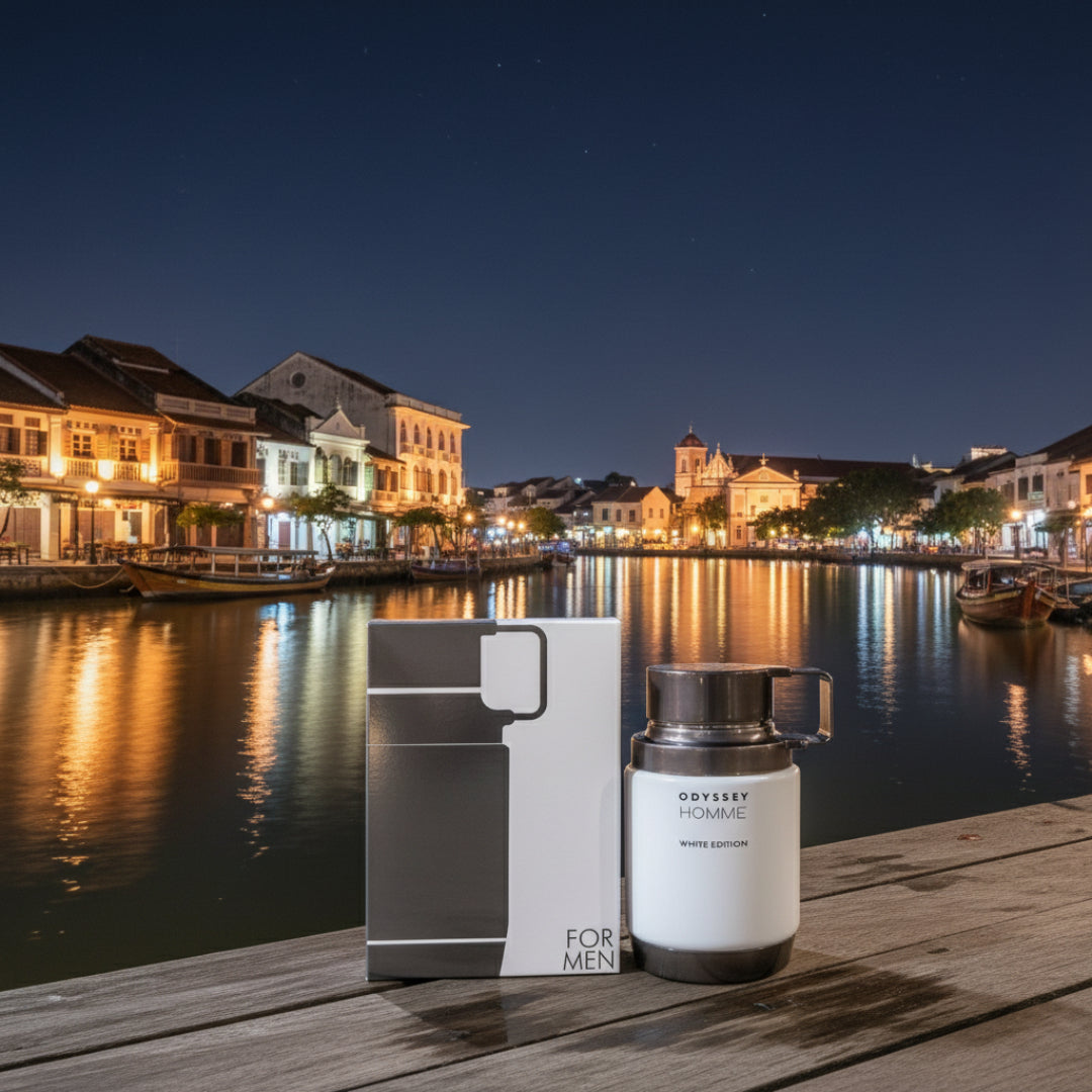 Armaf Odyssey Homme White vs Odyssey Mandarin Sky: A Duel of Citrus and Woody Fragrances for Men
