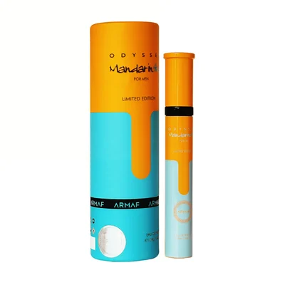 Ameerati perfume bottle and packaging on a white background