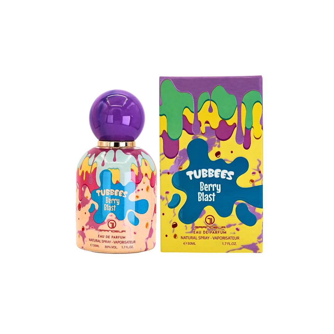 Unveiling Berry Blast by Grandeur Tubbees: A Fruity EDP for Women with Mixed-Berry, Vanilla, and Musk Notes