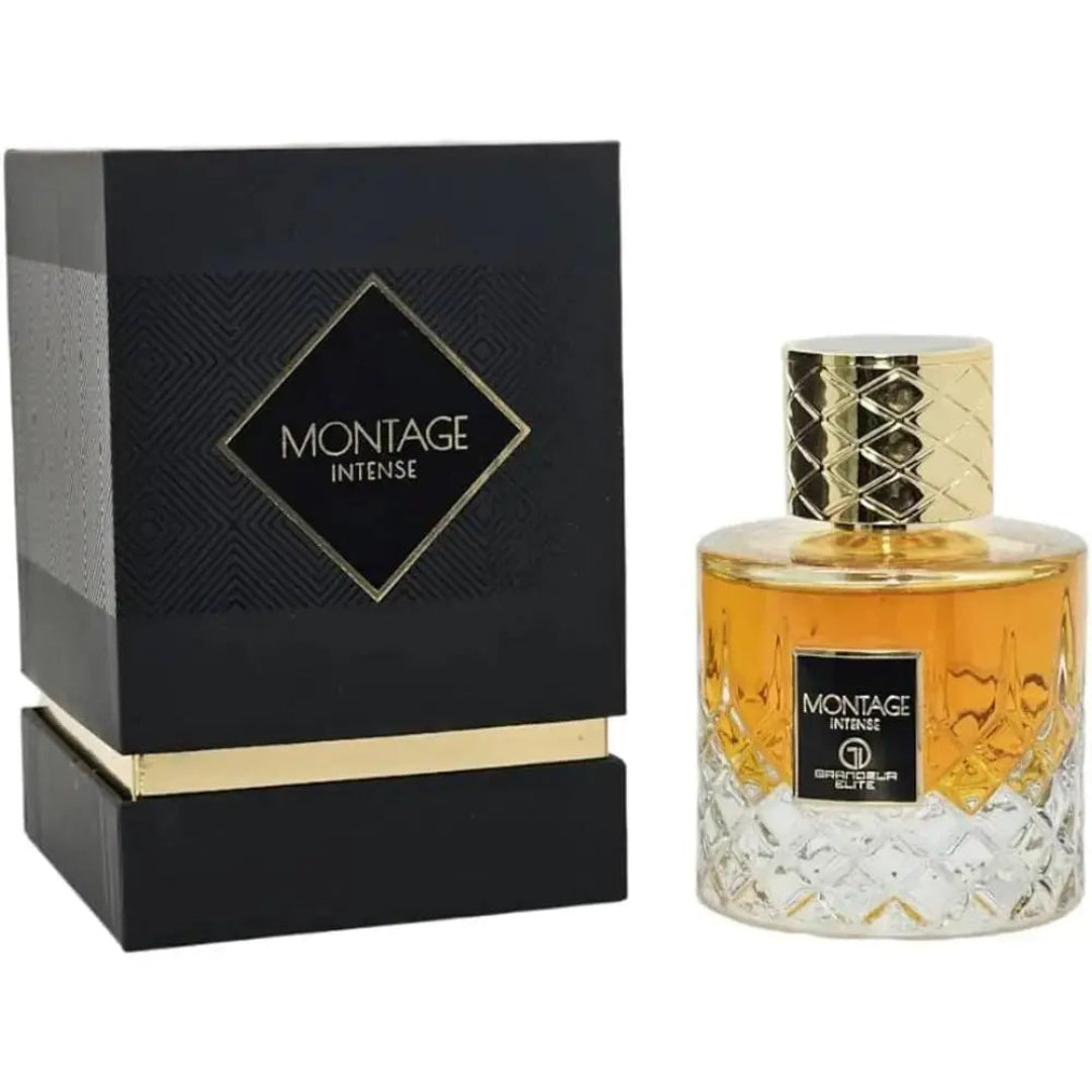 Intense Montage by Grandeur: A Woody Amber Oriental Unisex EDP