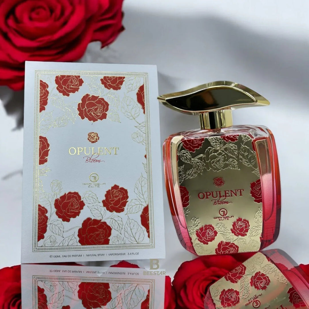 Unveiling Opulent Bloom Red: Grandeur Elite's Luxurious Floral Oriental EDP for Women