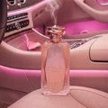 Shouq Pink in car with pencahayaan pink soft