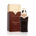 Stellar Oud perfume bottle and packaging on a white background