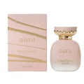 Aura Crisp Flower perfume bottle and packaging on a white background