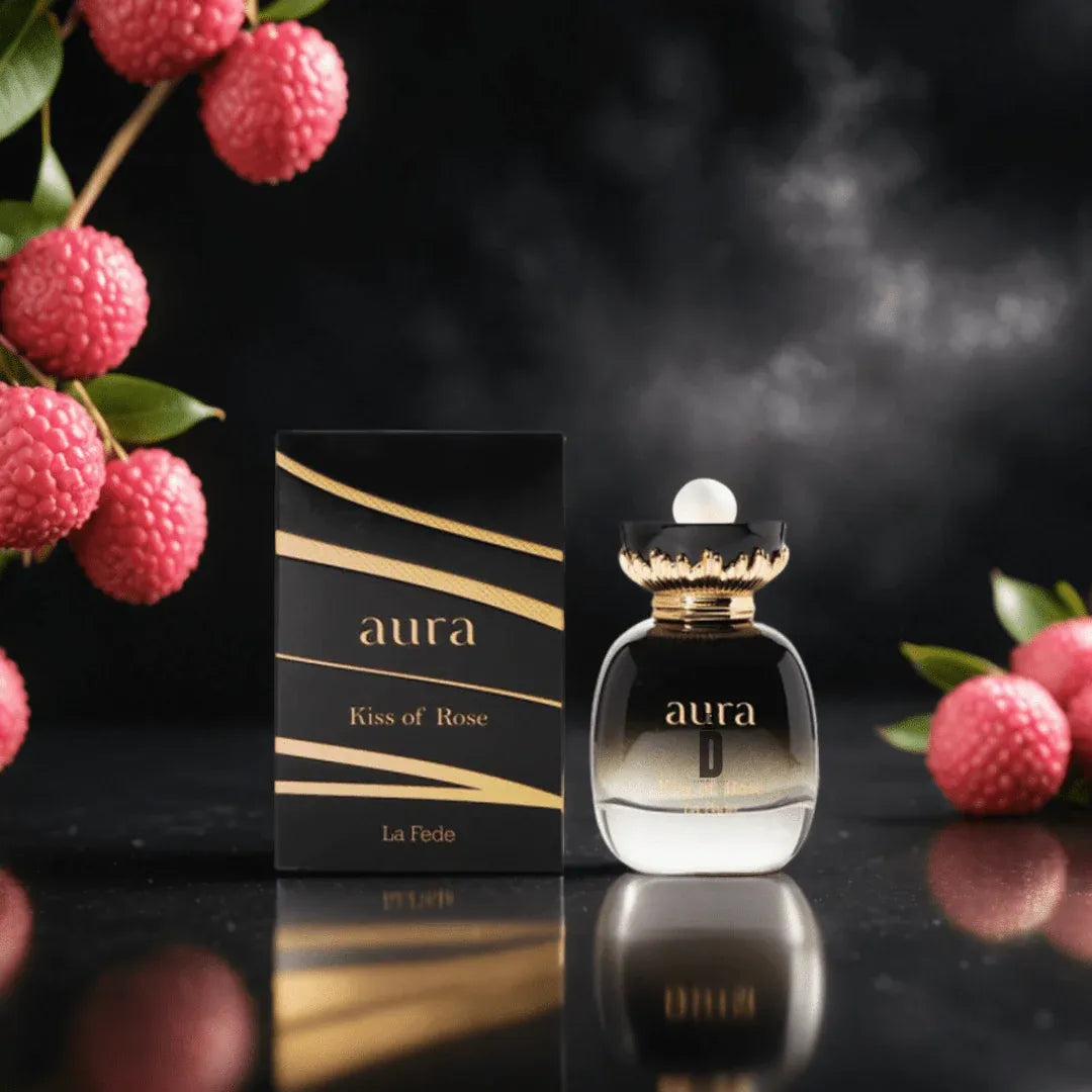 Unveiling La Fede Aura Kiss of Rose by Khadlaj: A Luscious Floral EDP for Women