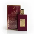 Box dan bottle Ameerat Al Arab Lattafa fragrance women's sweet floral vibe elegant