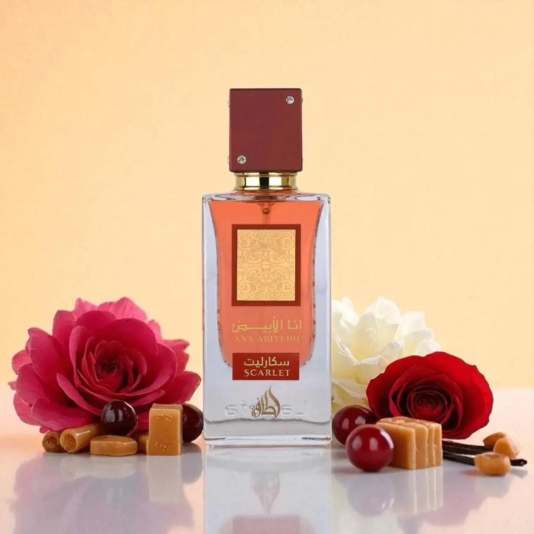Unveiling Ana Abiyedh Scarlet by Lattafa: A Woody EDP for the Modern Woman