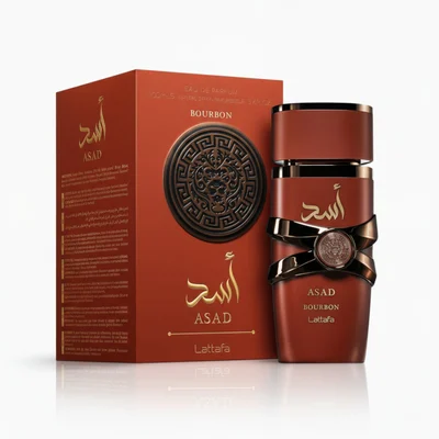 Asad Bourbon by Lattafa 100 ml EDP men Malaysia – haruman bourbon amber spicy & tahan lama
