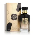 Lattafa Awraq Al Oud perfume bottle and packaging on a white background