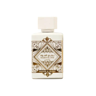 Botol Badee Al Oud Honor Glory Lattafa wangian unisex bau caramel amber oud pilihan ramai Malaysia
