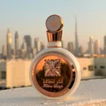 bottle Fakhar Rose Gold Lattafa women's perfume viral aroma floral sweet suitable outing