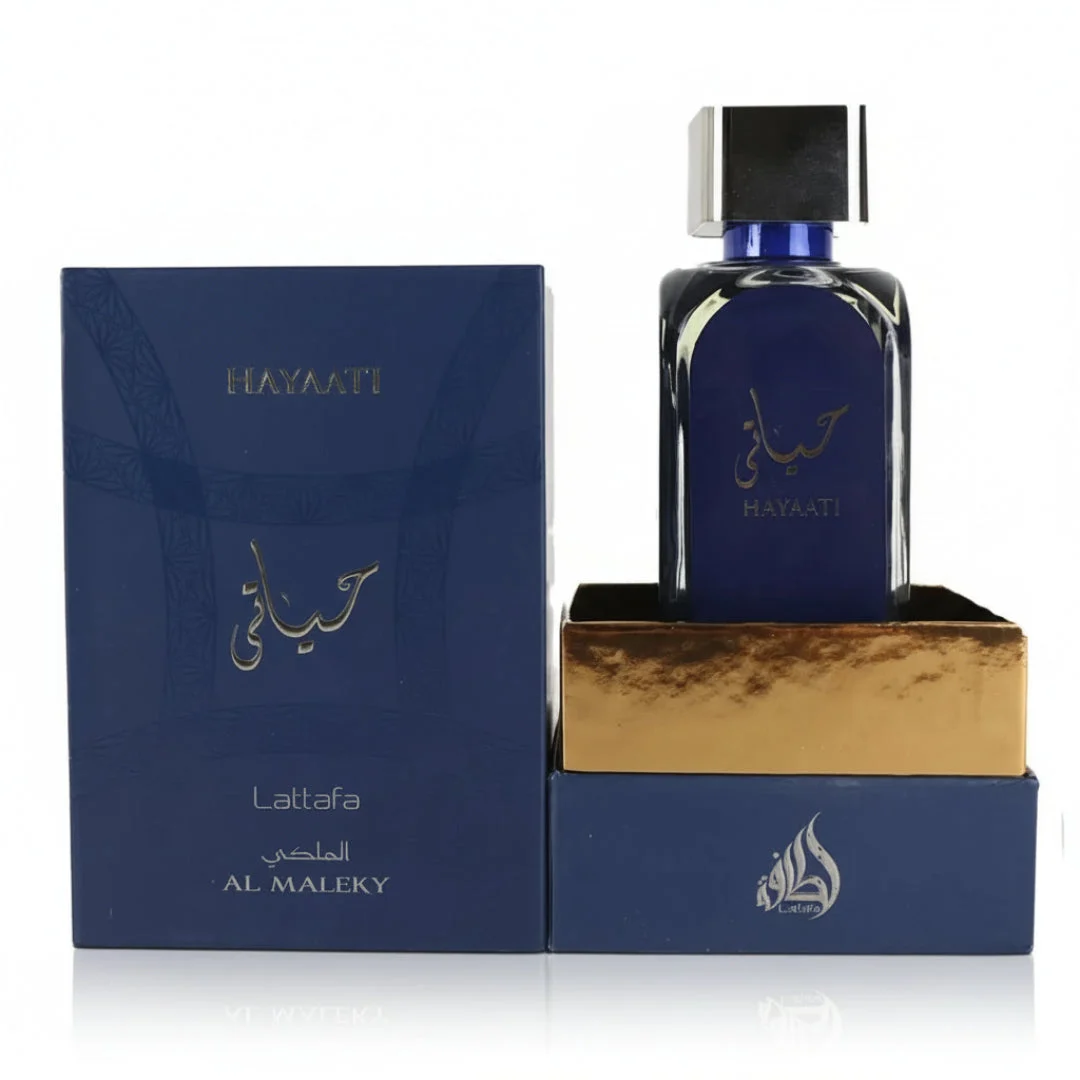 Hayaati Al Maleky by Lattafa – 100 ml for Men