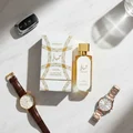 hayaati gold elixir flatlay with car keys watch men and women