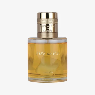 Kotak Fire On Ice Lattafa EDP vibe energetic modern sesuai hadiah pasangan