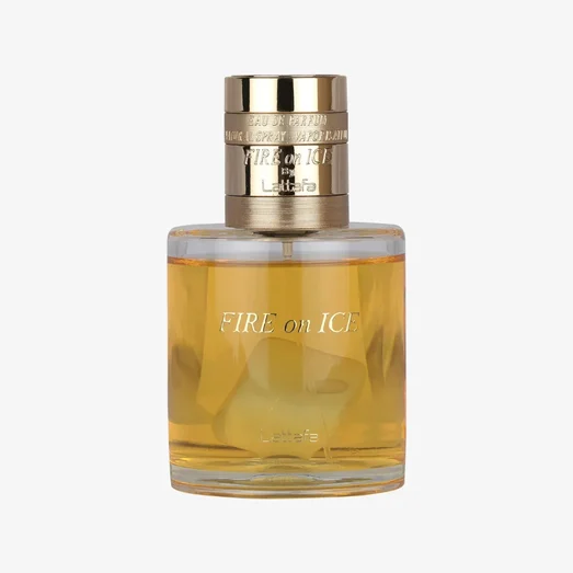 box Fire On Ice Lattafa EDP energetic modern vibe suitable as couple gift