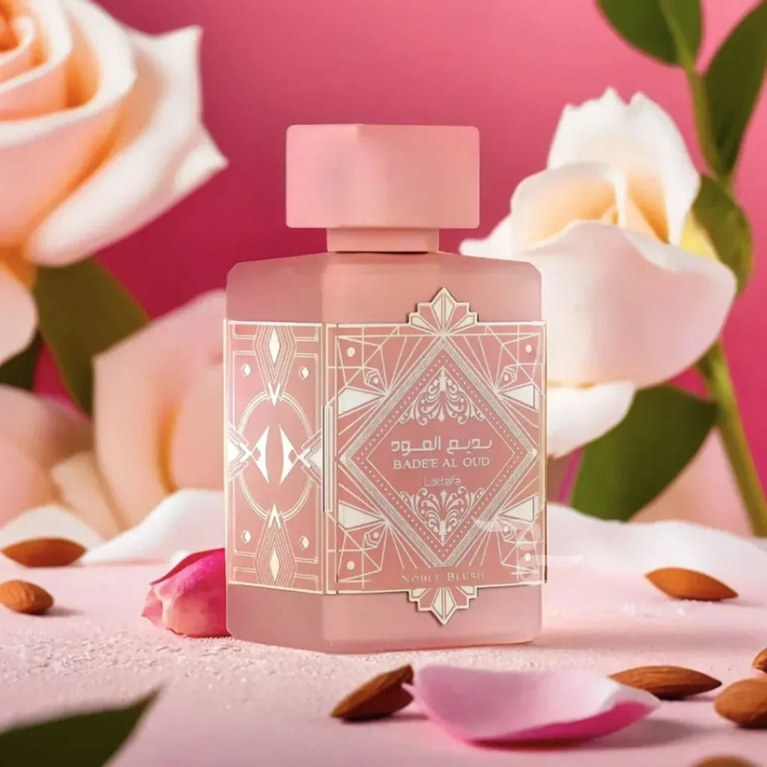 Lattafa Badee Al Oud Noble Blush: Unveil the Sweetness of Rose Milk and Vanilla