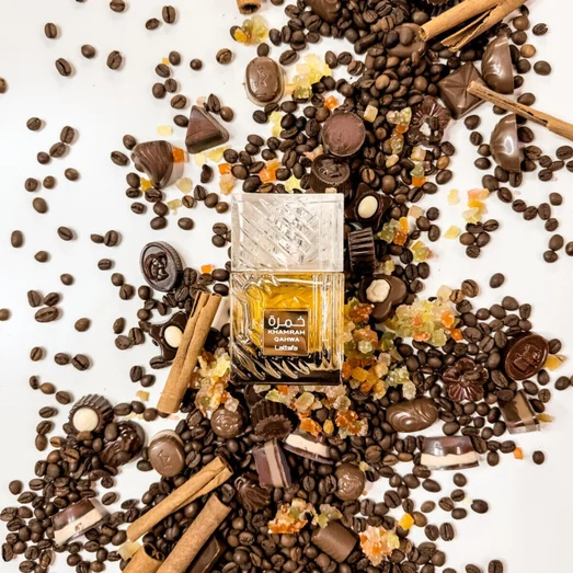 Lattafa Khamrah Qahwa unisex perfume – scent coffee long lasting dan menenangkan
