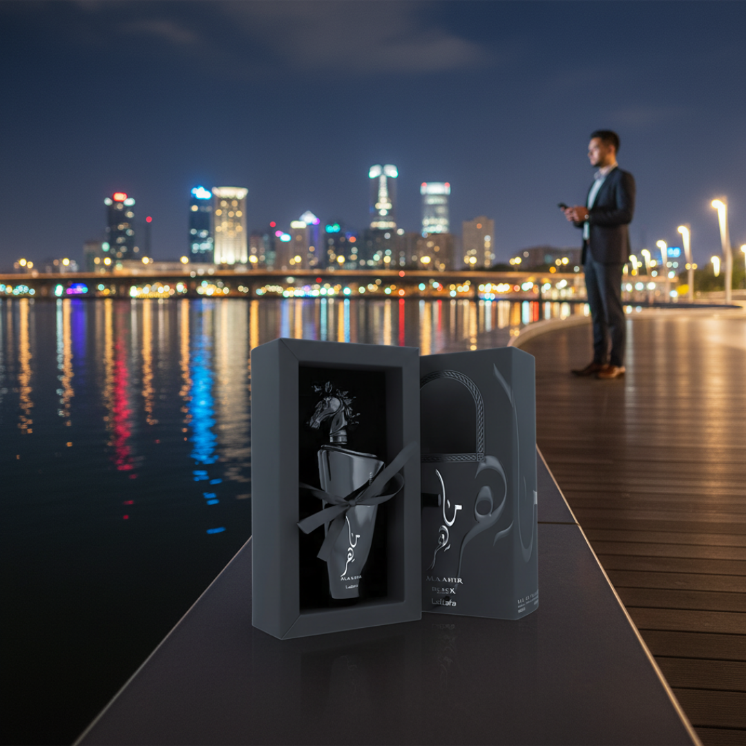 Maahir Black Edition by Lattafa: Unveiling the Oriental Woody Resinous EDP for Men