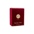 Opulent Red Lattafa perfume aroma warm spicy floral suitable for evening wear