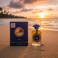 Raed Luxe at pantai waktu sunset – scent hangat aromatik