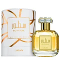 Sutoor Eau de Parfum by Lattafa with packaging on a white background
