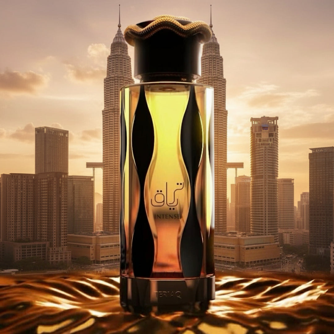Unisex Elegance: Lattafa Teriaq Intense EDP with Oud, Amber, and Vanilla