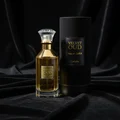Velvet Oud Lattafa on black velvet, vibe luxurious masculine
