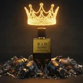 B.A.D Homme perfume bottle and packaging on a white background
