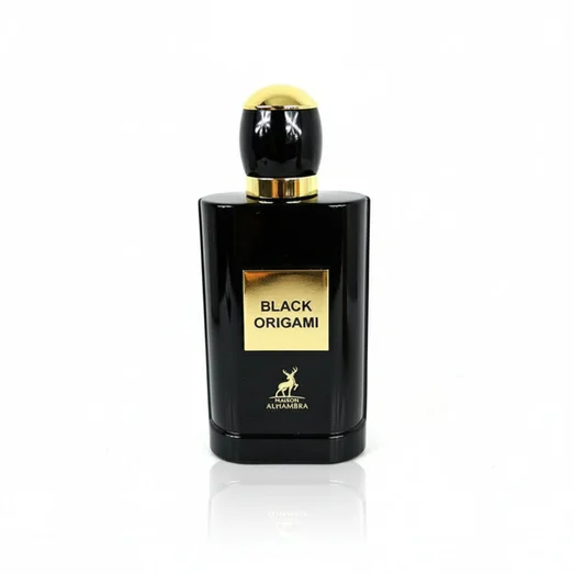 bottle Black Origami Maison Alhambra fragrance scent spicy sweet bold pilihan