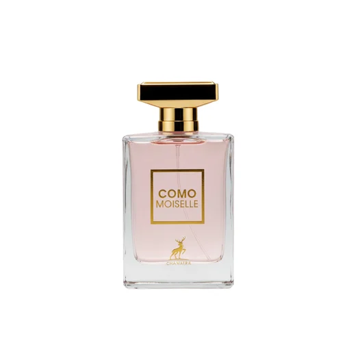bottle Como Moiselle Alhambra classy soft floral women's fragrance popular choice